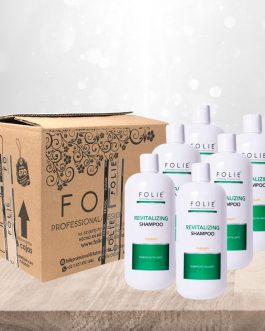 FOLIE PROFESSIONAL  DESIGN HAIR STUDIO – REVITALIZING SHAMPOO (THERAPY)box of 4